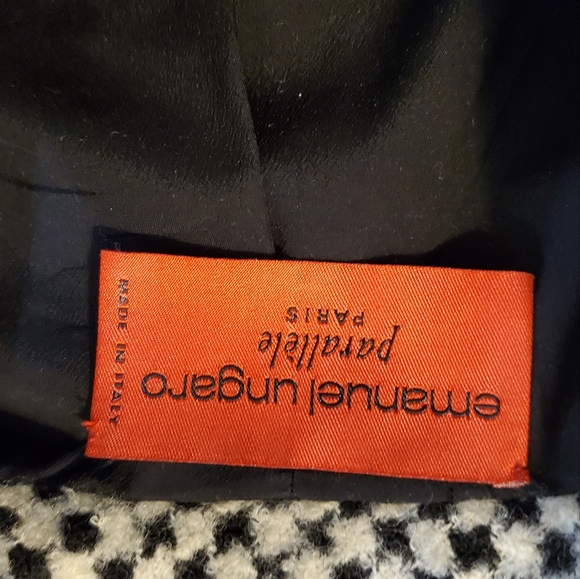 Womans Black and White Jacket - Picture 5 of 9